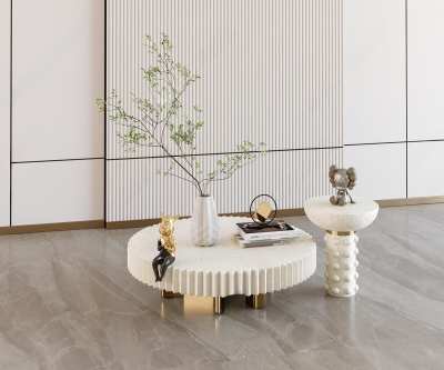 现代茶几3D模型下载